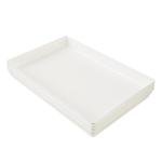 Acrylic Serving Trays Set of 4 - 15" x 10