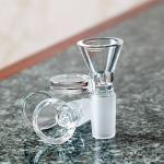 Thick Glass Funnel Set with Handle - 6 Pack