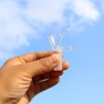 Thick Glass Funnel Set with Handle - 6 Pack