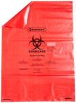 Red Biohazard Disposal Bags with Warning Labels, 200 Pack