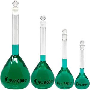 Volumetric Flask Set - 4 Sizes, Class A Glass