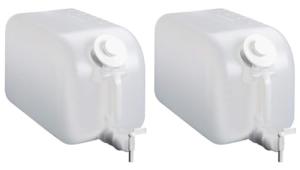 5 Gallon Plastic Carboy Dispenser with Spigot - 2 Pack