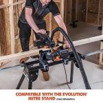Evolution R185SMS+ Sliding Miter Saw with Blade