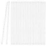 QWORK 12-Inch Borosilicate Glass Stirring Rods - 24 Pack