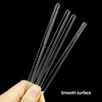 QWORK 12-Inch Borosilicate Glass Stirring Rods - 24 Pack