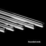 QWORK 12-Inch Borosilicate Glass Stirring Rods - 24 Pack