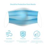 DecoPro 3-Layer Disposable Face Masks - 1000 Pack