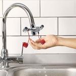 Faucet Mounted Eyewash Station with Cover - 2 Pack