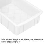 PATIKIL Stackable Plastic Lab Tray - 10"x7"x3