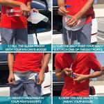 Concealed 32oz Flask Pouch for Wine & Liquor