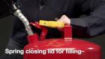 Eagle 2 Gallon Red Safety Gas Can with Funnel