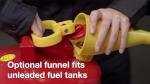 Eagle 2 Gallon Red Safety Gas Can with Funnel