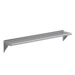 10" x 60" Stainless Steel Wall Shelf