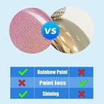 Junya Women's Glittery Stainless Steel Liquor Flask