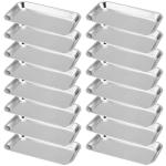 16 Pack Stainless Steel Surgical Trays for Labs