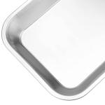 16 Pack Stainless Steel Surgical Trays for Labs