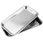 16 Pack Stainless Steel Surgical Trays for Labs