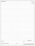 Blue Engineering Notebook - 96 Pages, 8"x10