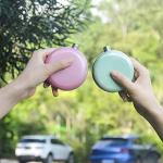 Junya Women's Glittery Stainless Steel Liquor Flask