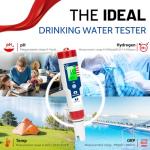 ORAPXI 4-in-1 Hydrogen Water Tester pH Meter