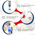ORAPXI 4-in-1 Hydrogen Water Tester pH Meter