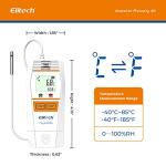 Elitech Tlog 100EH Digital Temperature Humidity Logger 5-Pack