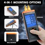 4-Channel Digital K Type Thermocouple Thermometer