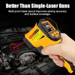 NJTY Infrared Thermometer Gun, -58°F to 1472°F