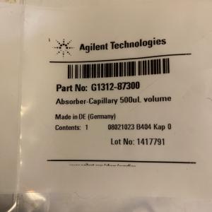 Agilent 500uL Absorber Capillary G1312-87300