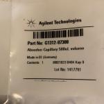 Agilent 500uL Absorber Capillary G1312-87300