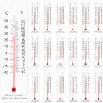 20 Pcs Mercury-Free Science Thermometers for Students