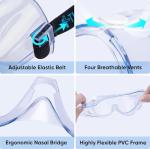 TICONN Anti-Fog Safety Goggles for Labs
