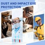 Safety Goggles Over Glasses - Anti-Fog, Impact Resistant