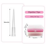 200ul Universal Pipette Tips - Clear, DNase/RNase Free