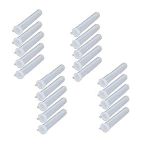 Bettomshin 100Pcs 15ml Round Bottom Test Tubes
