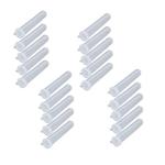 Bettomshin 100Pcs 15ml Round Bottom Test Tubes