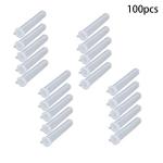 Bettomshin 100Pcs 15ml Round Bottom Test Tubes