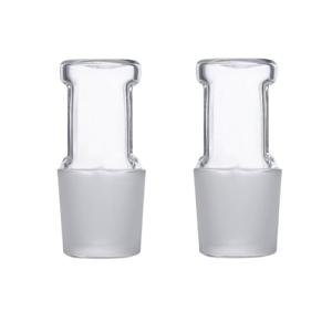 Deschem 2Pcs Glass Stopper for Lab Flasks