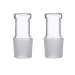 Deschem 2Pcs Glass Stopper for Lab Flasks
