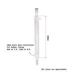 Laboy Vetro Graham Condenser 24/40 Joint 400mm