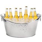 Stainless Steel 3 Gallon Beverage Tub with Handles
