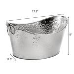 Stainless Steel 3 Gallon Beverage Tub with Handles