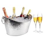 Stainless Steel 3 Gallon Beverage Tub with Handles