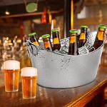 Stainless Steel 3 Gallon Beverage Tub with Handles