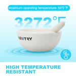 Alumina Ceramic Mortar and Pestle Set