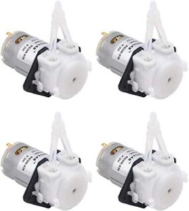 12V DC Peristaltic Liquid Pump - 4 Pack