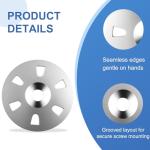 BERVASTO 300 Pcs Stainless Steel Flat Washers