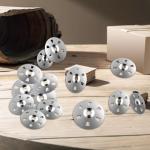 BERVASTO 300 Pcs Stainless Steel Flat Washers