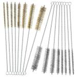 16-Piece Stainless Steel & Brass Tube Brush Set