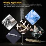 16-Piece Stainless Steel & Brass Tube Brush Set